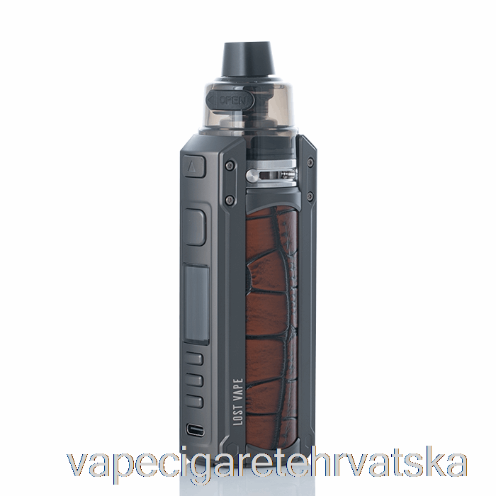 Vape Cigarete Lost Vape Ursa Quest 100w Pod Mod Kit Bronzana/krokodilska Koža